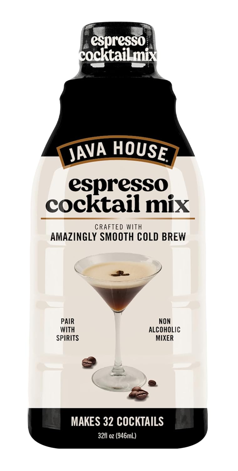 Java House Cold Brew Espresso Martini Mix, Ready to Use Liquid Coffee Concentrate