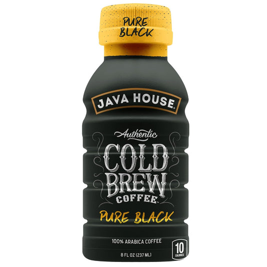 Java House Cold Brew 8oz Ready to Drink Bottles