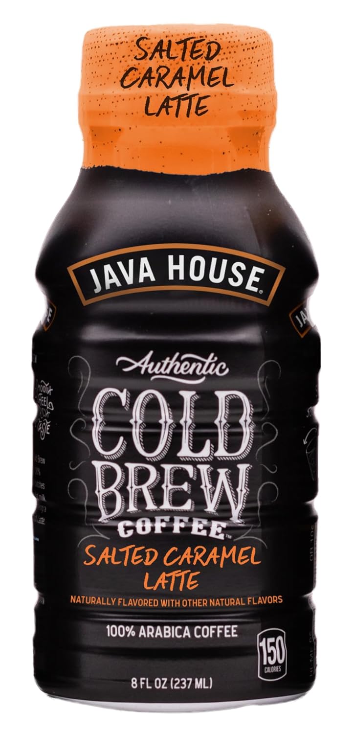 Java House Cold Brew 8oz Ready to Drink Bottles