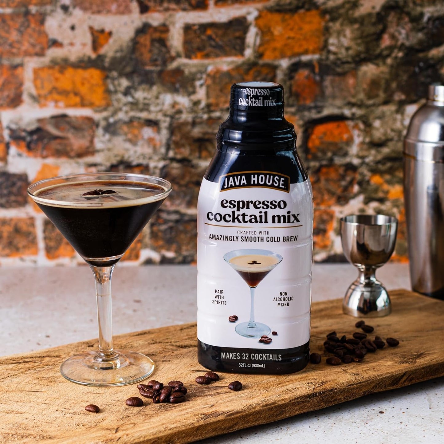 Java House Cold Brew Espresso Martini Mix, Ready to Use Liquid Coffee Concentrate