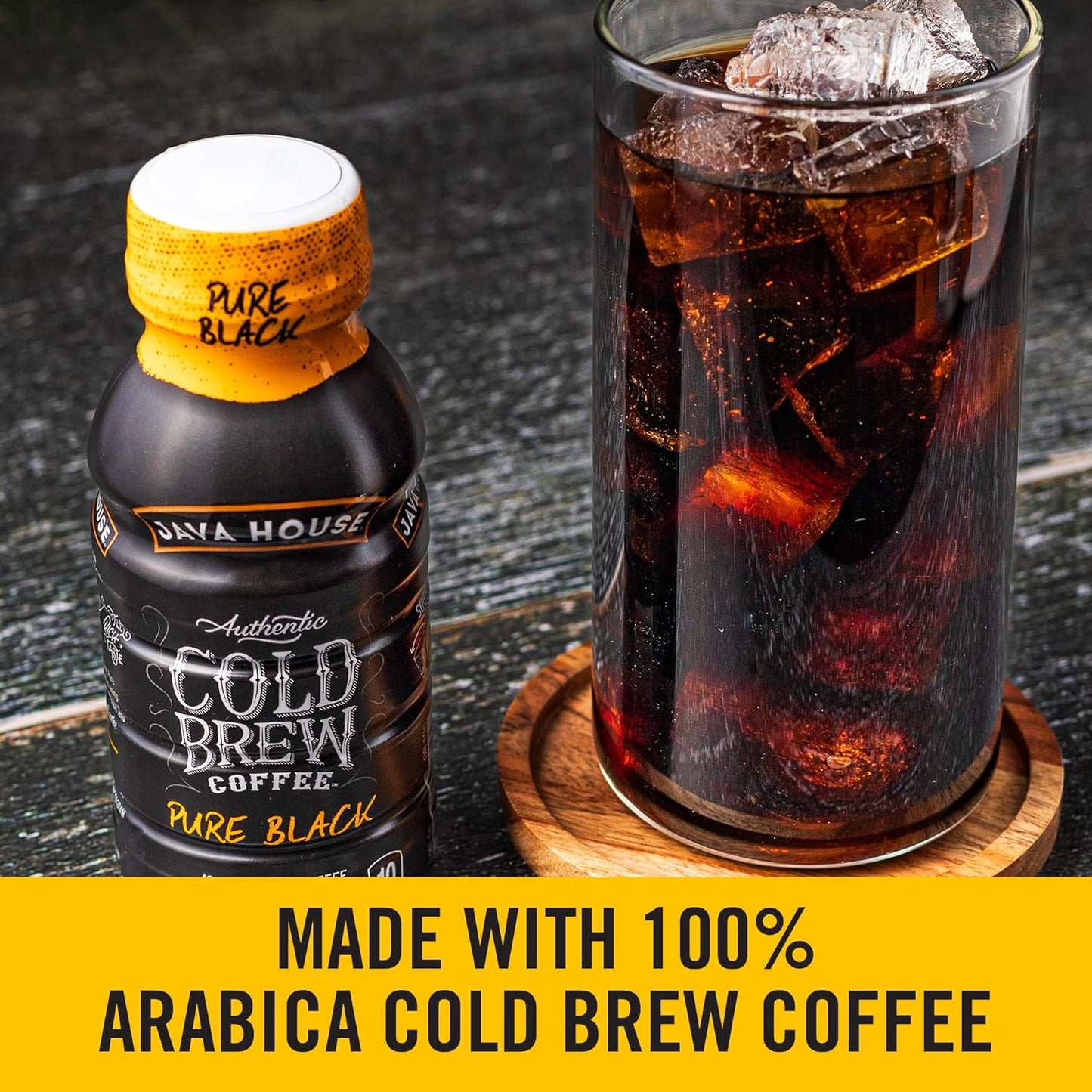 Java House Cold Brew 8oz Ready to Drink Bottles