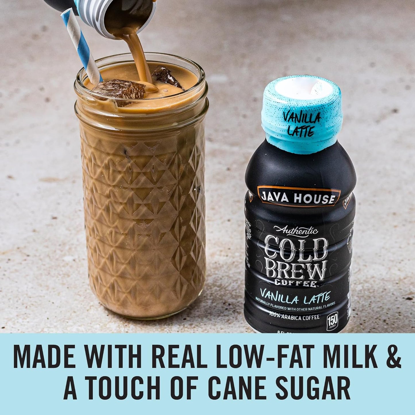 Java House Cold Brew 8oz Ready to Drink Bottles