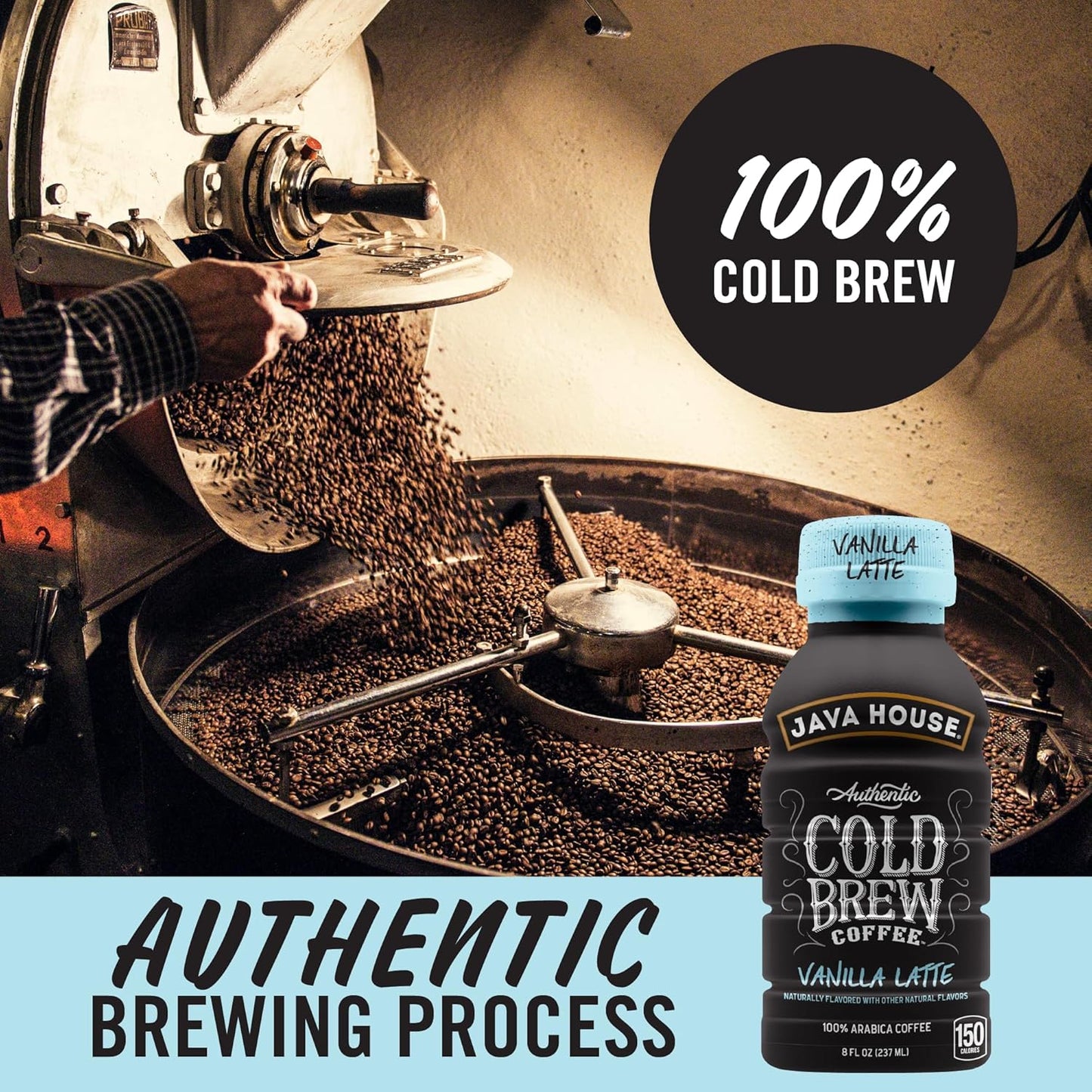 Java House Cold Brew 8oz Ready to Drink Bottles