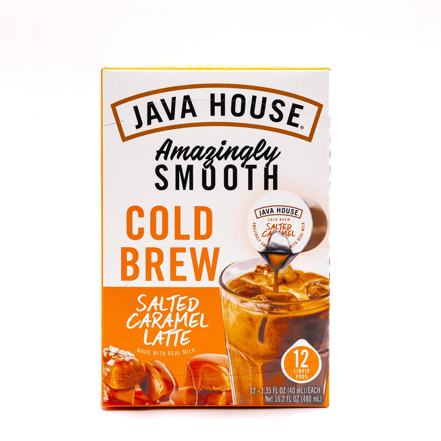 Java House Salted Caramel Latte Cold Brew Coffee Pods