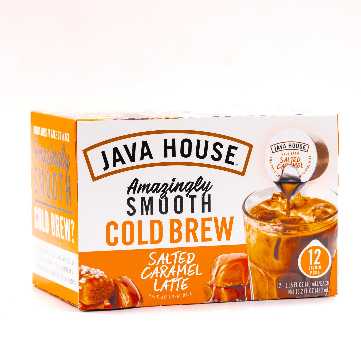 Java House Salted Caramel Latte Cold Brew Coffee Pods