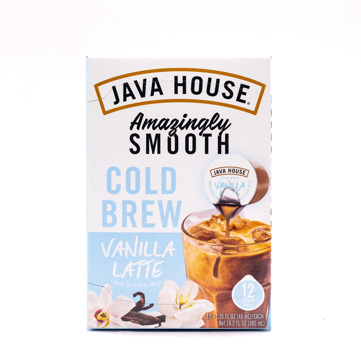 Latte Mix - Variety Pack - 48 Pods - Java House Salted Caramel + French Vanilla Latte