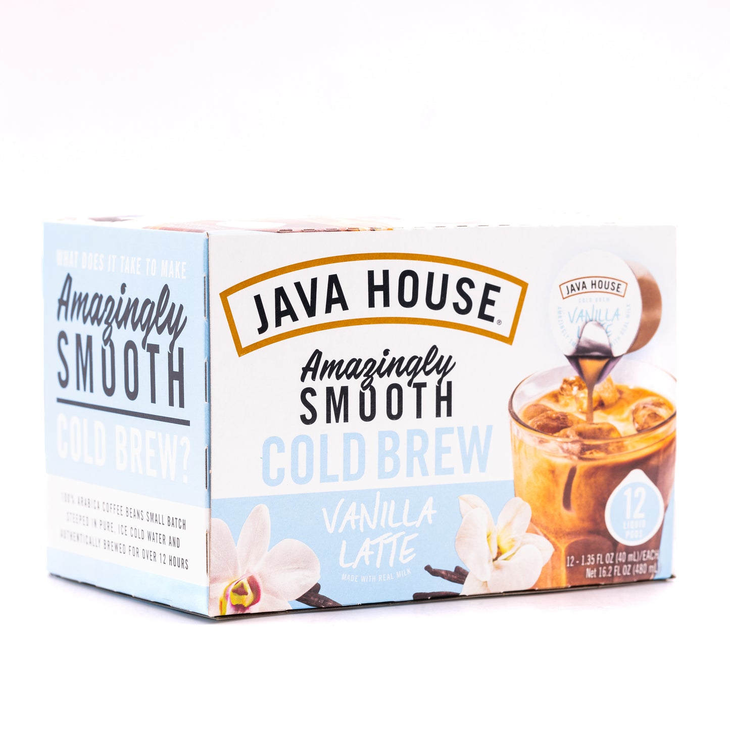 Latte Mix - Variety Pack - 48 Pods - Java House Salted Caramel + French Vanilla Latte