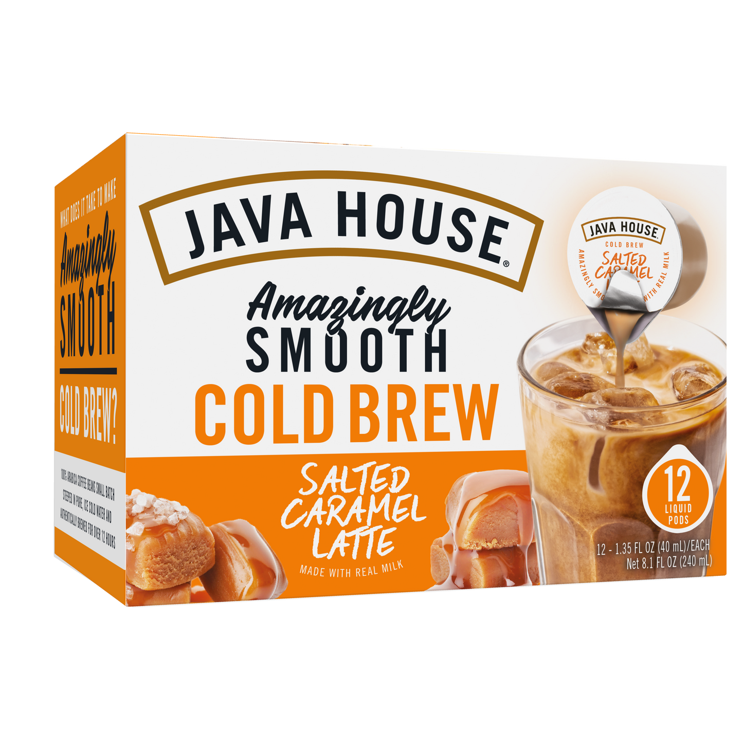 Java House Salted Caramel Latte Cold Brew Coffee Pods