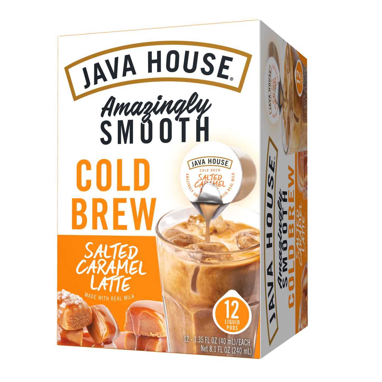 Java House Salted Caramel Latte Cold Brew Coffee Pods