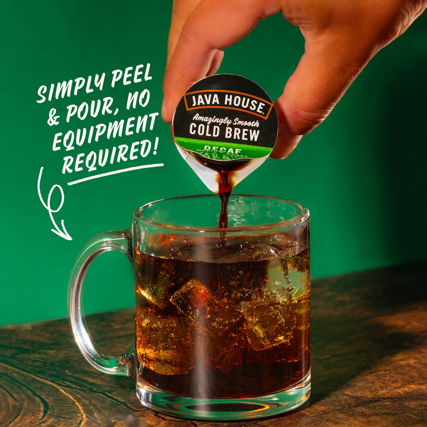 Java House Decaf Cold Brew Coffee Pods