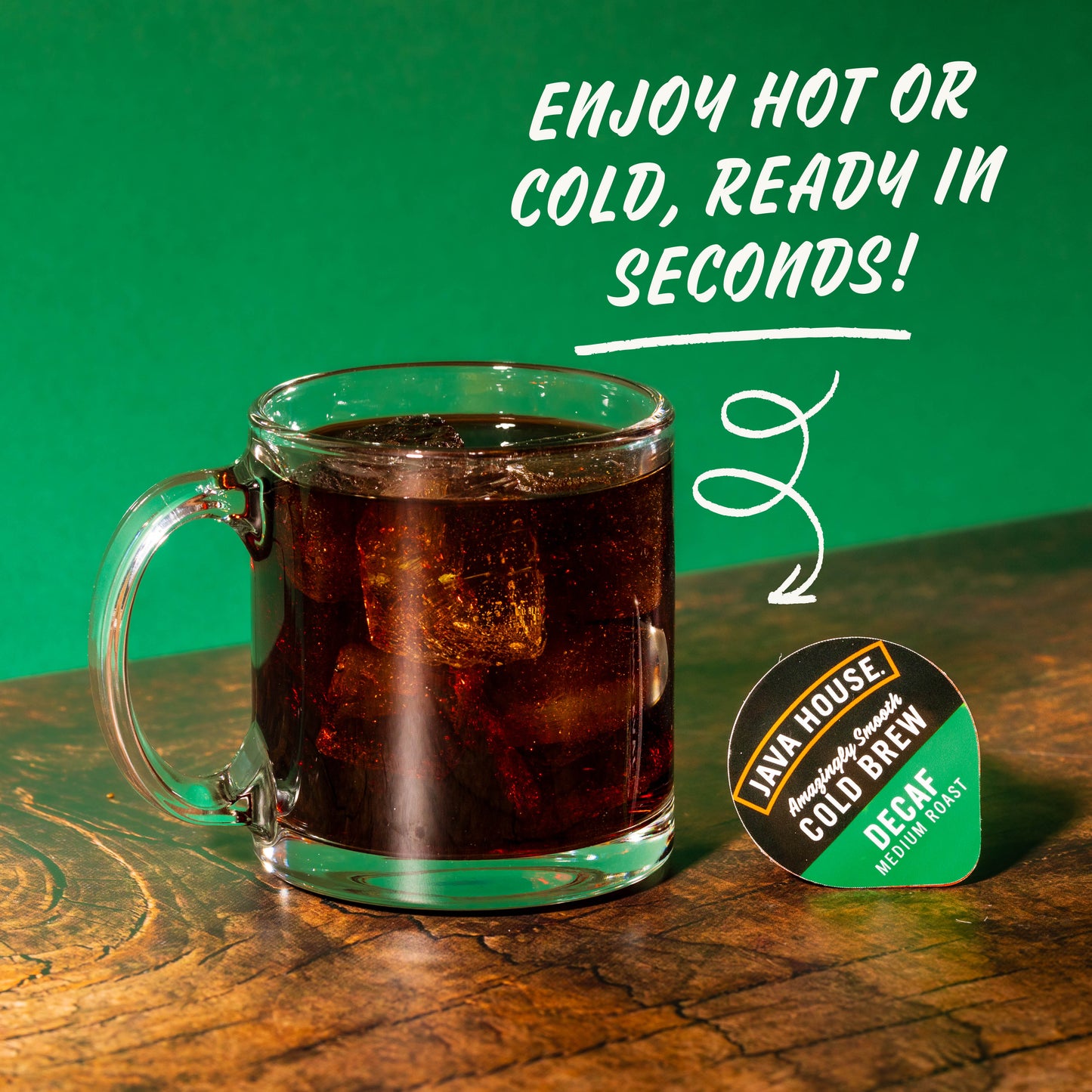 Java House Decaf Cold Brew Coffee Pods