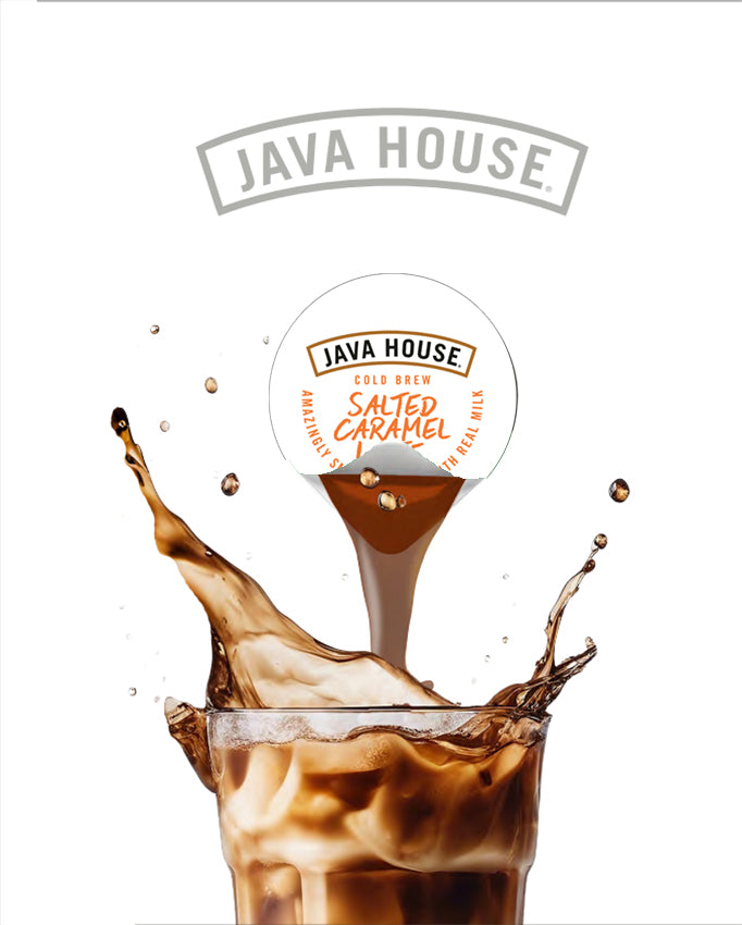 Java House Salted Caramel Latte Cold Brew Coffee Pods