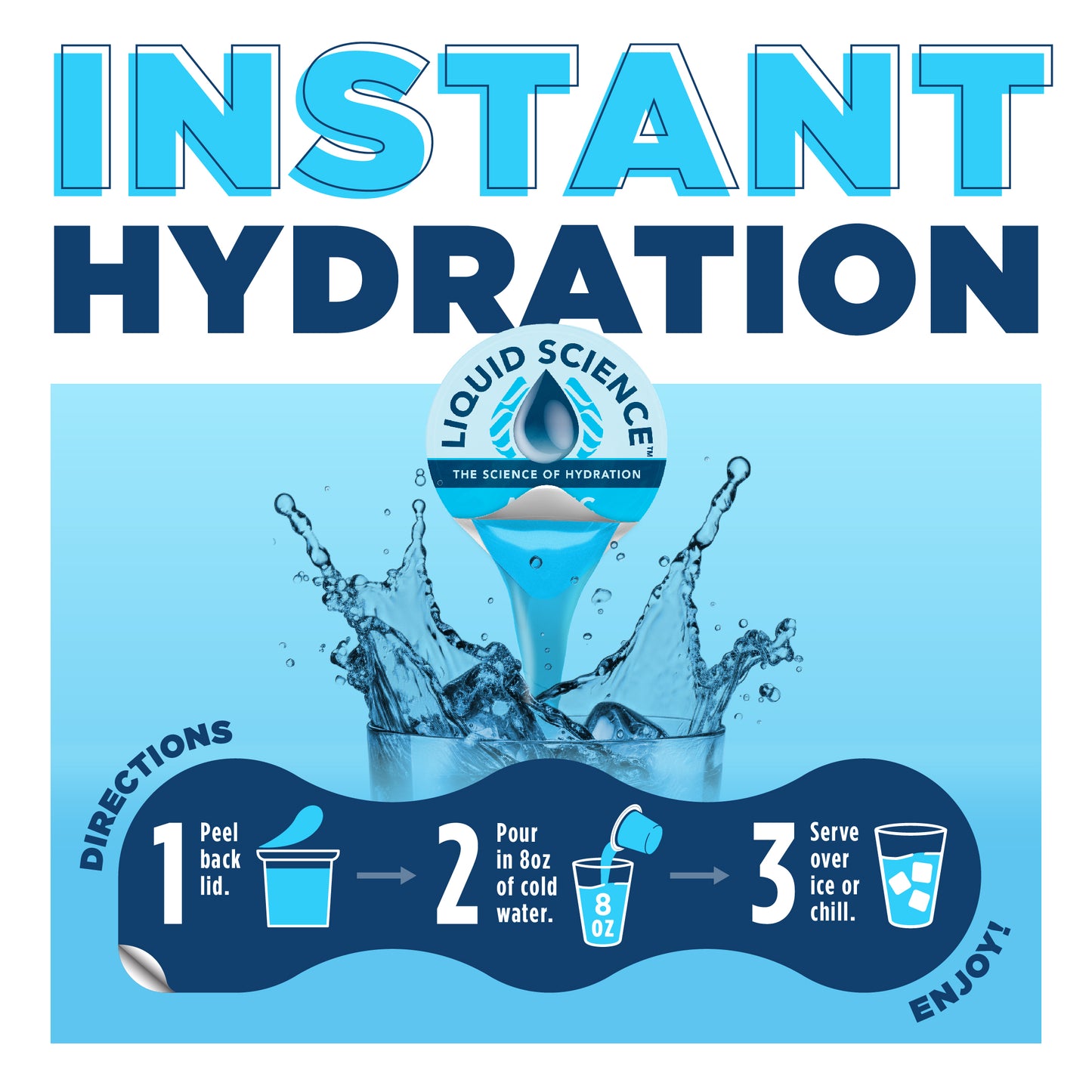 Liquid Science Arctic Freeze Hydration Pods