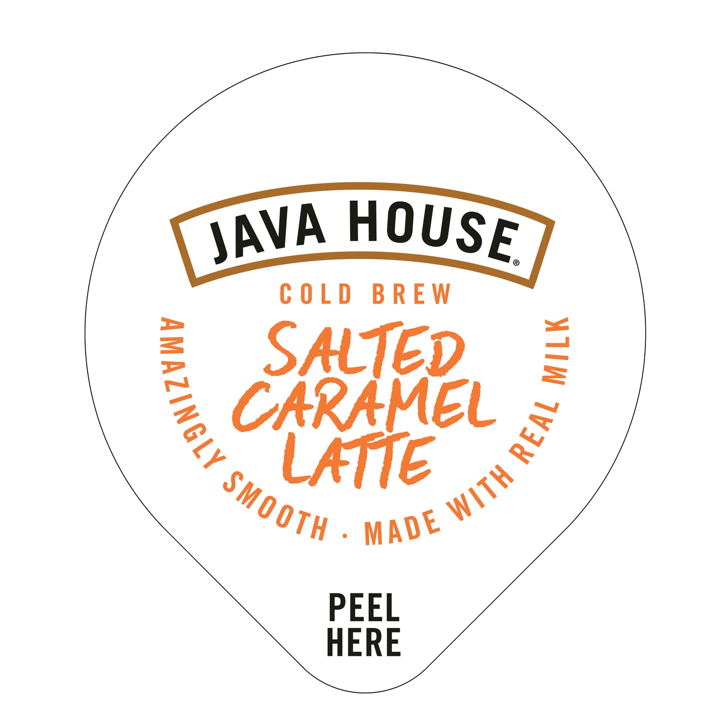 Java House Salted Caramel Latte Cold Brew Coffee Pods