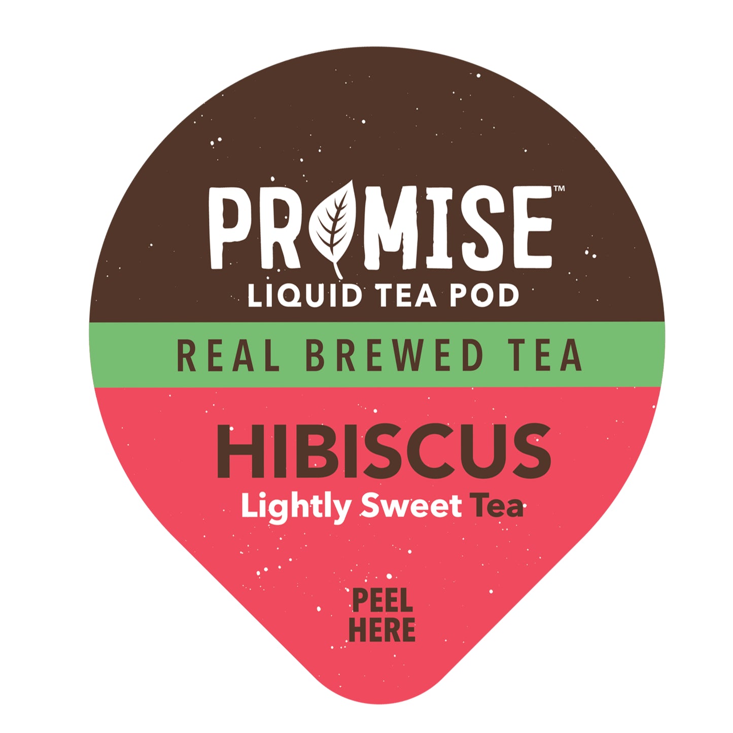 Promise Hibiscus Lightly Sweet Real Brewed Tea