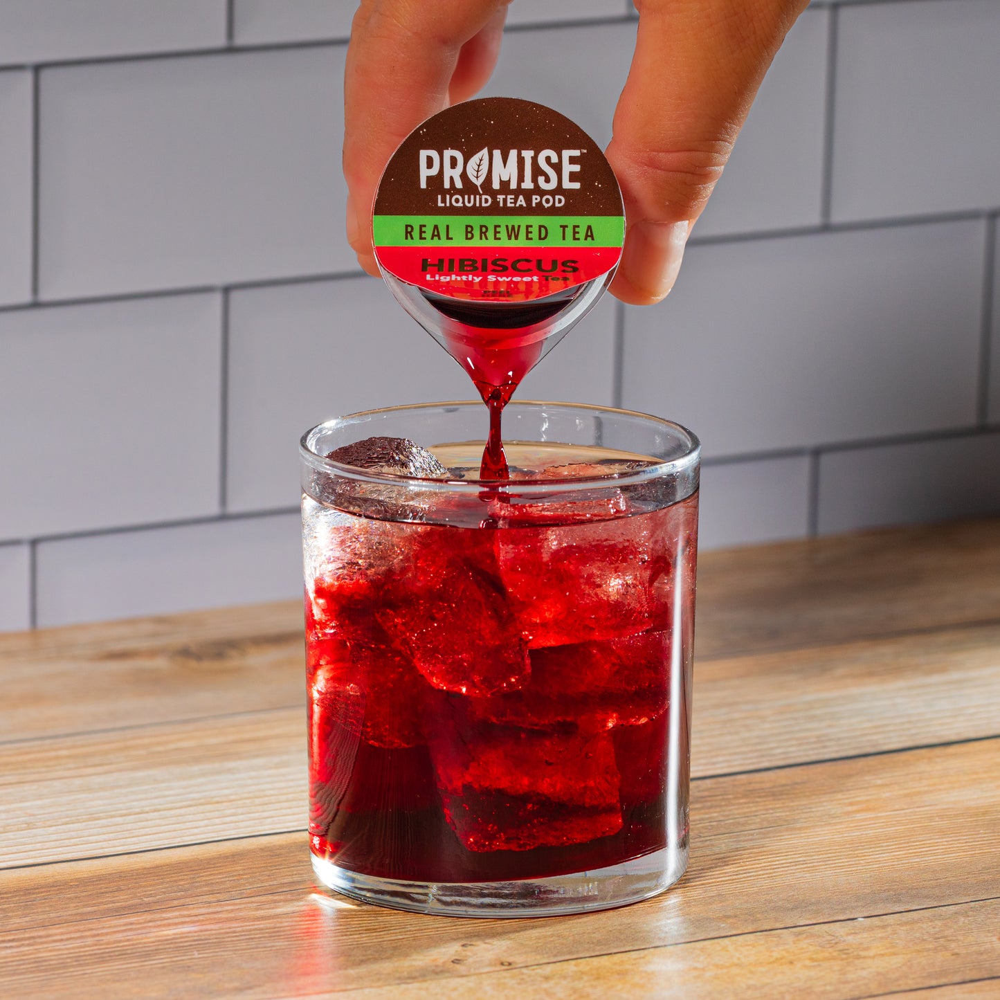 Promise Hibiscus Lightly Sweet Real Brewed Tea