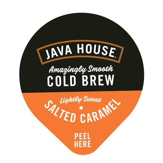 Java House Lightly Sweet Salted Caramel Cold Brew Coffee Pods